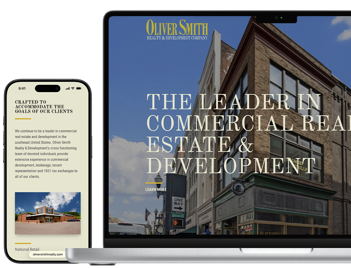 otherhand-lilou-brasserie-website-design Responsive website design for Oliver Smith Realty & Development Company in Knoxville